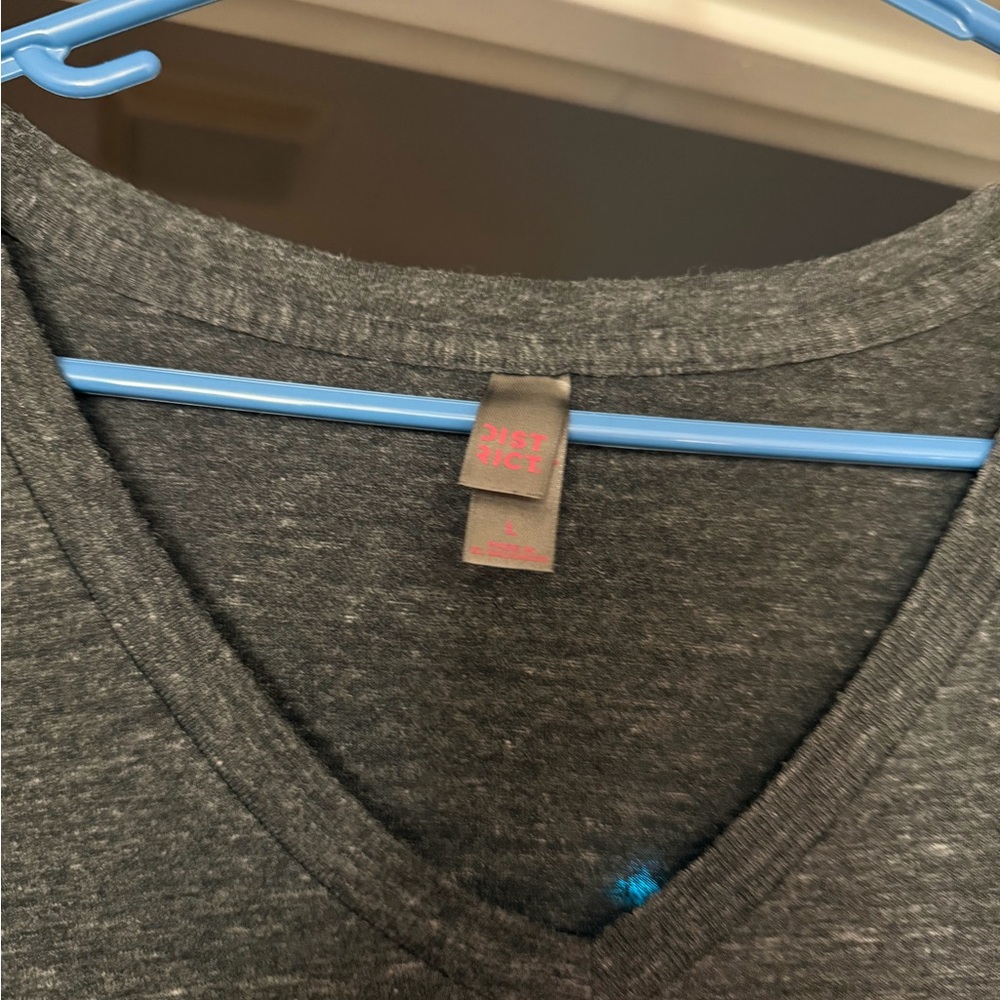 Gray NHRA Women’s V-Neck T-Shirt - Picture 3 of 3